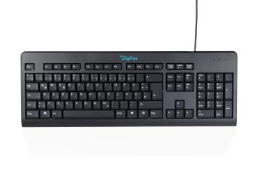 CK10, kabelgebundene Tastatur, Deutsches Layout (QWERTZ), 105 Tasten 