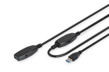 Aktives USB 3.0 Verlängerungskabel, 10 m 