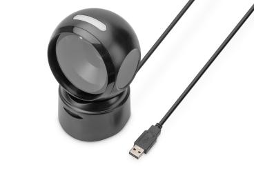 1D 2D Desktop USB Barcode Scanner, QR-Code kompatibel 