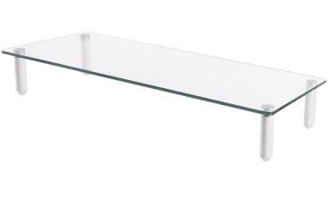 Universelle Glas Monitorerhöhung 