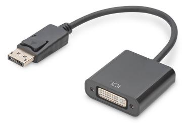 Aktiver DisplayPort Adapter / Konverter, DP auf DVI 