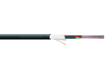 Verlegekabel Innen/Außen A/I-DQ (ZN) BH 50/125µ OM4, 24 Fasern, BauPVO Dca, LSZH-1 