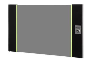 Glas-Fronttür für 19" 7HE Wandgehäuse Unique Serie 
