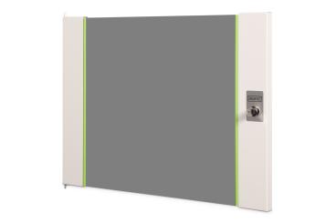 Glas-Fronttür für 19" 9HE Wandgehäuse Unique Serie 