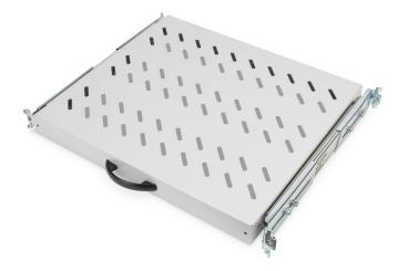 Ausziehbarer Fachboden für 483 mm (19")-Schränke 