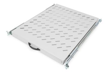 Ausziehbarer Fachboden für 483 mm (19")-Schränke 