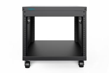 Universal 19-Zoll Equipment Rack mit Rollen, 8HE 