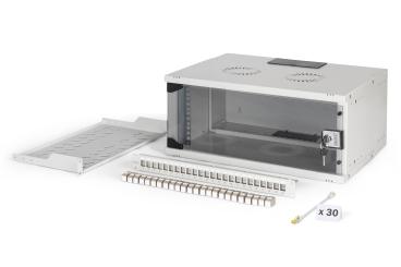 Netzwerk-Set SOHO Pro, 483 mm (19") - 4HE, 540 x 400 mm (B x T) 