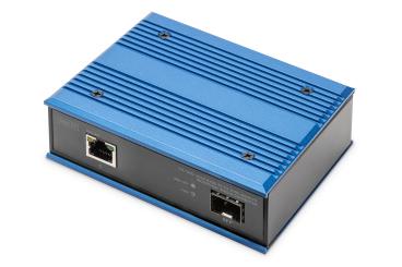 10/100/1000 Base-TX auf 1000 Base-FX Industrie-Medienkonverter 
