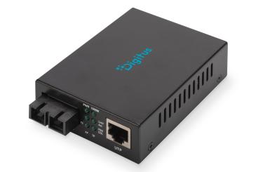 Gigabit Medienkonverter, RJ45 / SC 