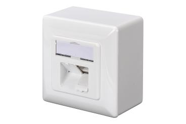 CAT 5e, Klasse D, Datendose, geschirmt, Aufputz 