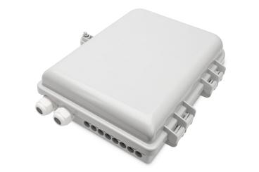 FTTH Verteiler Box für 16 LC/DX oder SC/SX Kupplungen 