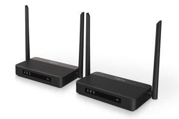4K Wireless HDMI KVM Extender Set, 100 m, 4K/60Hz 