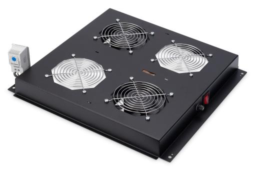 Dachlüftereinheit für Unique & Unique Light Netzwerkschränke und Unique Server-N Serverschränke 