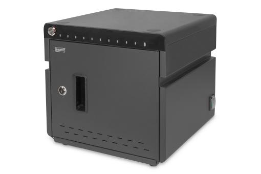 Mobiler Desktop Ladeschrank für 10 Notebooks/Tablets bis 13 Zoll, UV-C, USB-C 