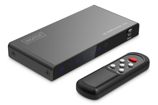 8K HDMI Switch, 3x1 