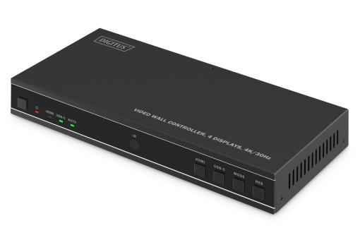 Video Wall Controller, 4 Displays, 4K/30Hz 